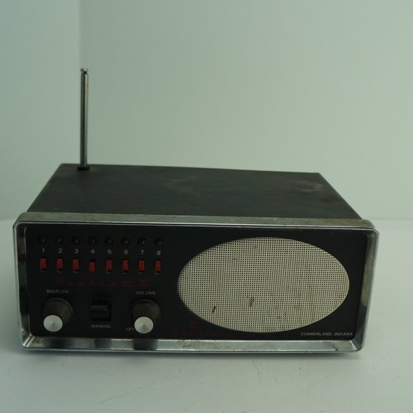 Vintage Bearcat Electra Model BC IV 4 H 8 Channel Radio Receiver Scanner - Picture 7 of 7